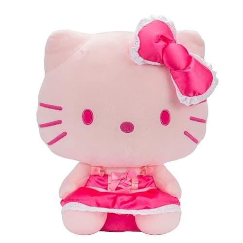 Hello Kitty and Friends - Hello Kitty 12” Pink Monochrome Plush - Hello Kitty Pink