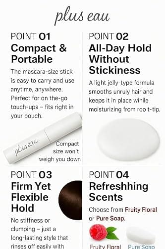 plus eau Hair Finishing Stick Super Hard  thumbnail 2