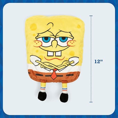 Happy Helpers SpongeBob By Relatable, The Cozy Comfort That's Anything But Boring, Get Relief With This Plush Heating Pad For Period Cramps and Body Pain, Includes 1 Microwavable SpongeBob Heating Pad thumbnail 2