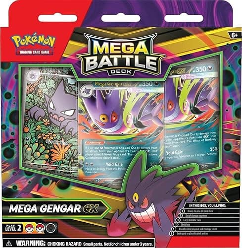 Pokemon Trading Card Game Mega Battle Deck (Mega Gengar Ex) - Image 1