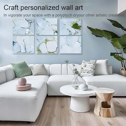 AETEXA Canvases for Painting 8x10 Inch, Canvas Bulk Pack of 12, 8 oz Primed Canvas Panel, Blank Canvas for Painting, Canvas Boards for Painting Acrylic and Oil, Art Supplies for Adults and Teens. thumbnail 4