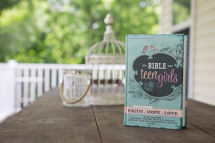 NIV, Bible for Teen Girls, Hardcover: Growing in Faith, Hope, and Love – The Perfect Christian Faith Gift for Your Teenage Girl, Age 13-18 thumbnail 2