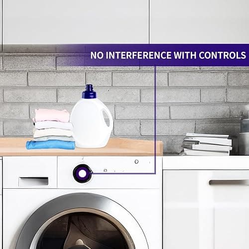 Life Finds 54 inch Washer Dryer Countertop with Safety Ledge for Laundry Room Organization, Light Wood, LF-WDCT1C thumbnail 7
