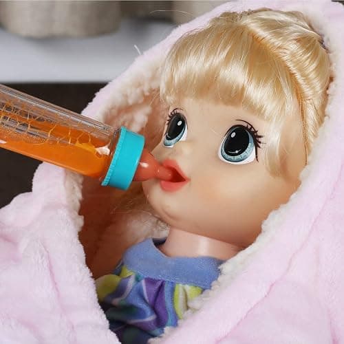 13 Pack Baby Accessories - Baby Doll Feeding and Caring Toys Set Includes Diaper Bag, Doll Diapers, Magic Bottle, Mat for Girl Toddler Kid, Babies Pretend Play Set for Birthday Gift Christmas thumbnail 7