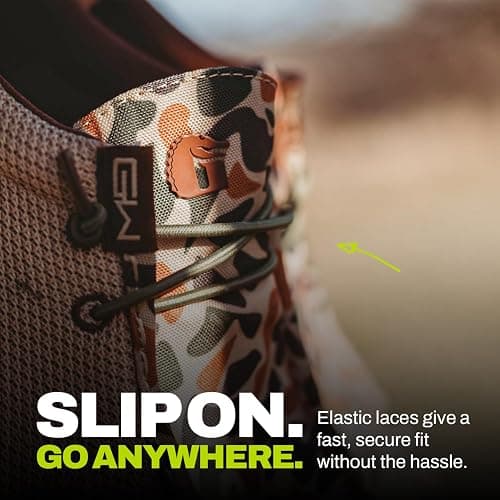 Gator Waders Womens Camp Shoes - Breathable Slip-On Loafers - Elastic Laces - Ultralight All Day Cushioning - Fitted Feel thumbnail 6