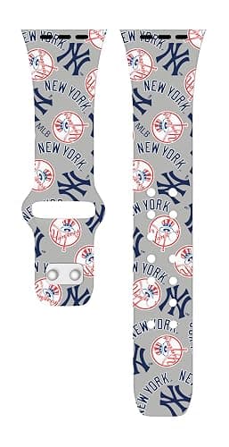 New York Yankees HD Watch Band Compatible with Apple Watch thumbnail 3