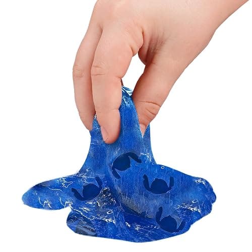 CRA-Z-Slimy Stitch Slime Toy- Glossy, Stretchy, Super Soft, Smooth Blue Stitch Slime with Stitch Shaped Confetti Mix-Ins for Boys and Girls, Lilo and Stitch Kids Toy Gift thumbnail 7