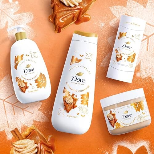 Dove Limited Edition Holiday Treats Body Wash Cinnamon Pumpkin Pie 20 oz | For Deep Nourishment thumbnail 6