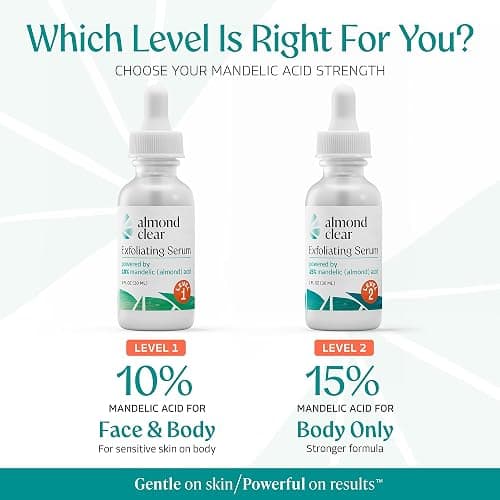 Body Clearing Serum [1 Fl Oz] Level 2 Acne Serum - Advanced Formula for Body Acne, Folliculitis, Back, Butt, Chest, Thighs, Shoulders - Mandelic Acid thumbnail 5
