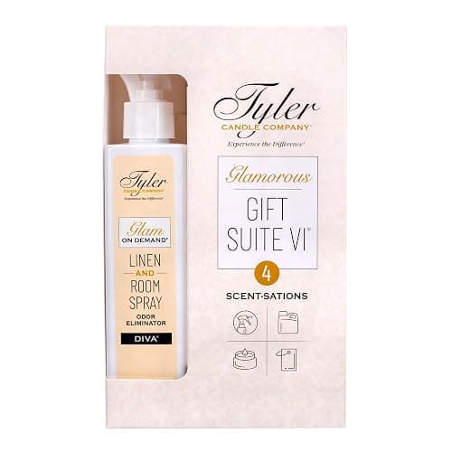 Tyler Candle Company - Diva Glamorous Gift Suite VI - (On Demand Room Spary, Glamorous Wash, Jar Candle, Autoglam) thumbnail 6