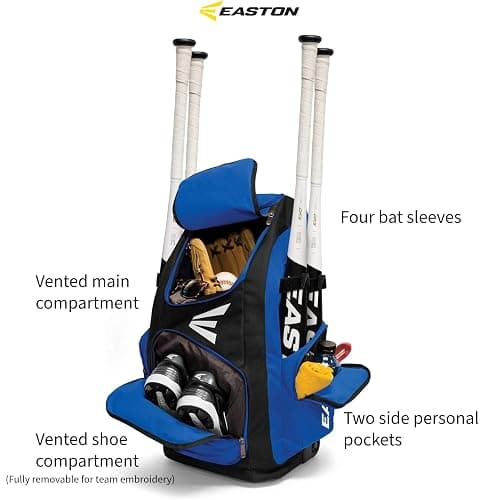 Easton | TRAVELER STAND-UP Wheeled Equipment Bag | Baseball & Softball | Multiple Colors thumbnail 2