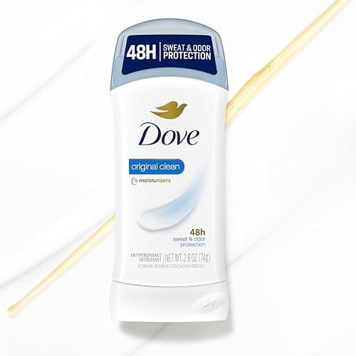 Dove Invisible Solid Antiperspirant Deodorant Stick 2 Count Original Clean, for Women, For All Day Underarm Sweat & Odor Protection 2.6 oz thumbnail 5