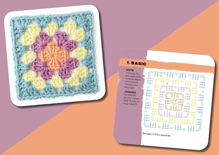 The Granny Square Card Deck: 50 mix and match designs thumbnail 8