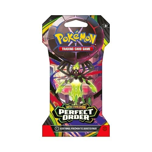 Pokemon TCG: Mega Evolutions - Perfect Order Sleeved Booster Pack - 10 Cards thumbnail 3