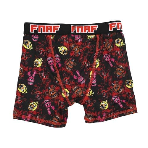 Bioworld Five Nights at Freddy's 5-Pack of Boys' Character Boxer Briefs thumbnail 2