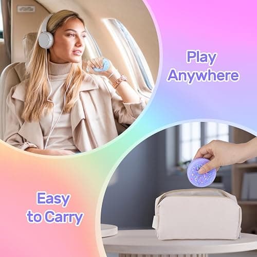 Taba Squishy Fidget Toys,Cookie Taba Squishy Toys,Ultra-Soft Stress Relief Toys for Kids Adult,Sensory Toys with Cute Design,Anxiety Relief Party Favors thumbnail 7