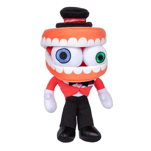 The Amazing Digital Circus Deluxe Caine Plush Figure, 8"/20.3 CM Figure Made with Premium Materials, Collect Caine, Pomni, Kinger, Jax and Ragatha thumbnail 3