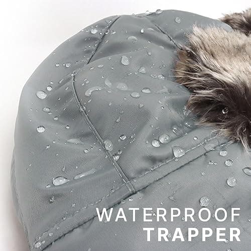 CHOK.LIDS Waterproof Winter Trappers Unisex Premium Strength Ushanka Ear Flap Chin Strap Cold Weather Outdoor thumbnail 3