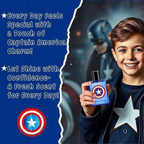 Captain America by Marvel for Kids - 3.4 oz EDT Spray thumbnail 4