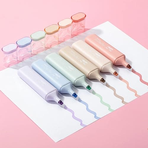 Mr. Pen- Aesthetic Highlighters, 6 Pack, Morandi Colors, Cute Highlighters Assorted Colors for Journaling, Highlighting, Underlining, Fast Dry, Back to School Supplies thumbnail 8
