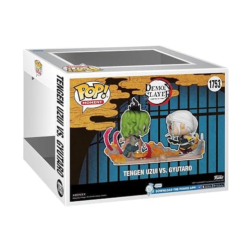 Funko POP Moments: DS - Tengen Uzui Vs Gyutaro - Demon Slayer - Collectable Vinyl Figure - Gift Idea - Official Merchandise - for Kids & Adults - Anime Fans - Model Figure for Collectors and Display thumbnail 4