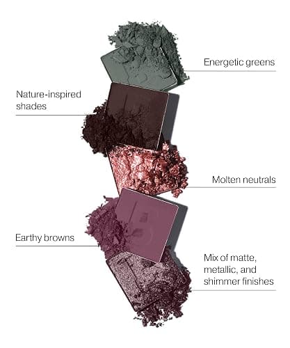 BEAUTY BAY Botanical 42 Colour Eyeshadow Palette, Green, Apricot, Rust, Purple, Grey, Matte and Shimmer Finishes, Vegan and Cruelty-Free thumbnail 6