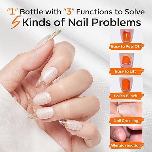 modelones Nail Dehydrator and Primer, 3-in-One HEMA-Free Nourishing Prep | Nail Stuff for Base Coat Acrylic & Gel Nails, Supports Growth thumbnail 4