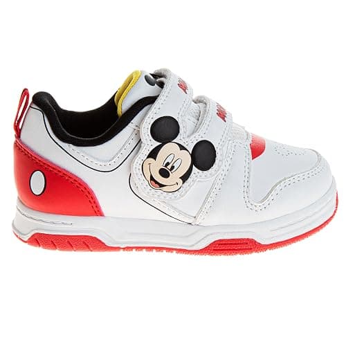Disney Kids Character Shoes Mickey Minnie Frozen Princess Dora Lightweight Laceless Sneakers (Toddler/Little Kids) thumbnail 3