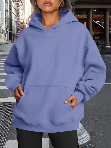 Trendy Queen Womens Oversized Hoodies Fleece Sweatshirts Fall Fashion Pullover Sweaters Winter Clothes thumbnail 6