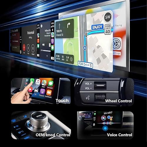 Yizro Wireless CarPlay Adapter for Apple iPhone ＆Android（2025-2026 Upgrade） Small Size, Plug and Play, Fast and Stable Connection Wireless Adapter for CarPlay＆Android thumbnail 5
