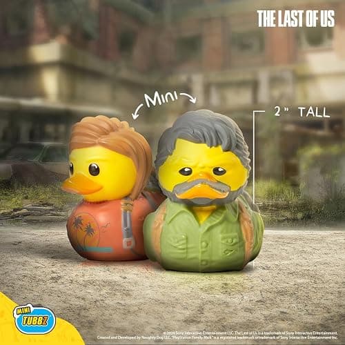 TUBBZ Mini: The Last of Us - Joel Cosplaying Rubber Duck Vinyl Figure thumbnail 3