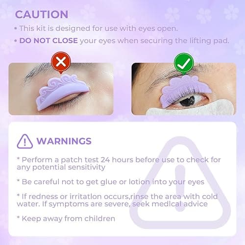 PERMANIA Korean Lash Lift Kit, Can be Operated with Eyes Open for Lash Perm | Suitable for DIY with Detailed Instruction, Salon Results Instant thumbnail 4