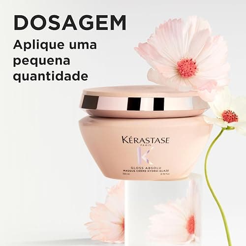 Kérastase Gloss Absolu Masque Crème Hydra-Glaze, Haarmaske für Glanz & Geschmeidigkeit, Anti-Frizz Haarkur für dickes, trockenes & geschädigtes Haar, Vegane Haarpflege mit Hyaluron, 200 ml thumbnail 6