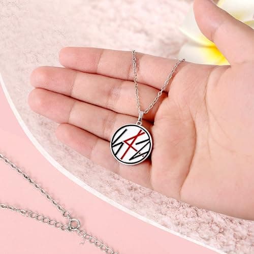 Yanmzmin Stray Necklace Skz Inspired Pendant Necklace Jewelry Merch for Stay Fans Gifts thumbnail 5