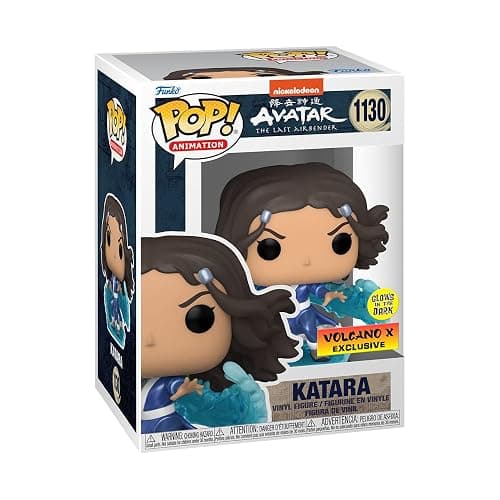 Funko POP! Animation Avatar Katara (Glow in The Dark & Metallic), Exclusive - Image 1