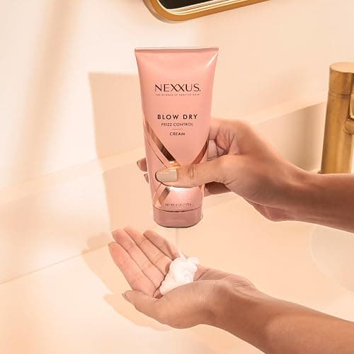 Nexxus Blow Dry Cream Frizz Control for Weightless Style & Volume, with StyleProtect Technology 6 oz thumbnail 5