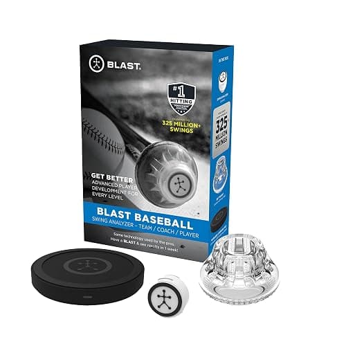 Blast Baseball Swing Analyzer - Improve Your Swing at Every Level - Real-time Feedback, Swing Metrics, Video Capture Highlights, Track Performance (GEN3 Sensor) - Image 1