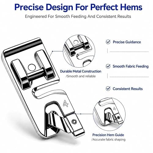 Rolled Hem Presser Foot Set thumbnail 4