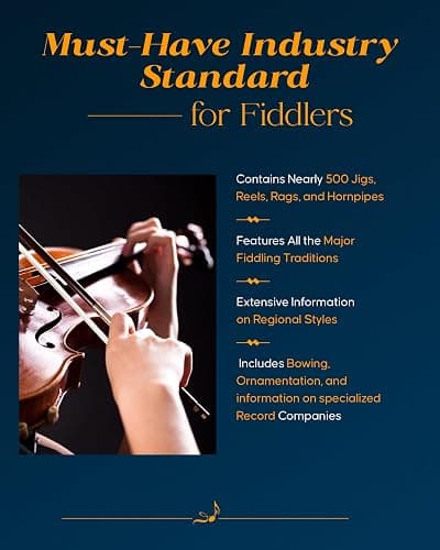 The Fiddler's Fakebook - The Ultimate Sourcebook for the Traditional Fiddler | Violin Fiddle Songbook | 500 Jigs Reels Hornpipes | Folk and Americana Sheet Music for Fiddlers and Violinists thumbnail 3