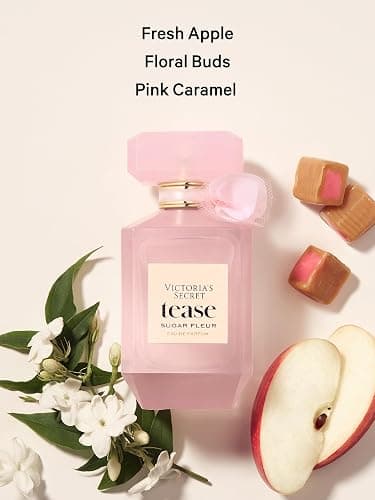 Victoria's Secret Tease Sugar Fleur Eau de Parfum, Notes of Fresh Apple, Floral Bud and Pink Caramel, Perfumes for Women (3.4 oz) thumbnail 2