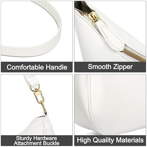 KKXIU Shoulder Bag for Women Cute Hobo Purses and Handbags Retro Clutch Underarm Purse thumbnail 3