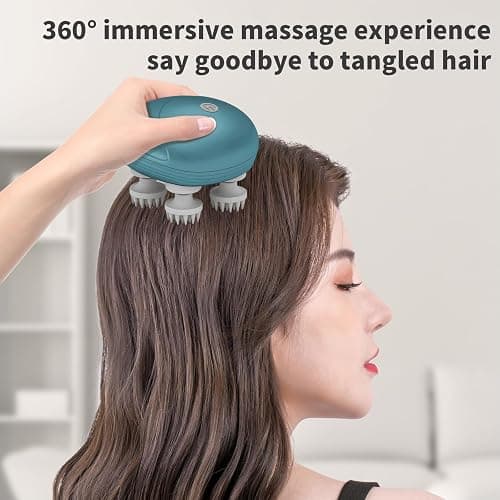 COOBST Handheld Head Massager – Electric Scalp Massager for Self-Care or Headaches thumbnail 5