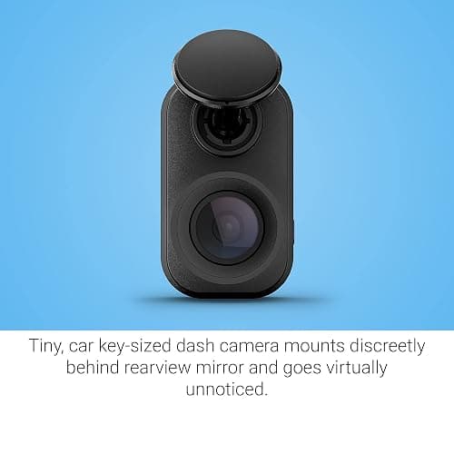 Garmin Dash Cam Mini 2, Tiny Size, 1080p and 140-degree FOV, Monitor Your Vehicle While Away w/ New Connected Features, Voice Control (Renewed) thumbnail 5