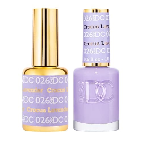 DND DC Gel Polish Set, Blue Collection, UV/LED GelPolish and Air Dry Nail Lacquer, Matching Chip-Free Polish Duo, 0.5 Fl Oz Each - Image 1