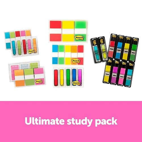 Post-it Flags and Tabs Value Pack, Ultimate Business and Study Pack, 956 Various Flags for Organization (683-AVP-SIOC) thumbnail 10
