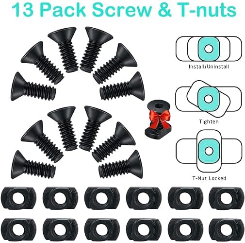 Pecawen Picatinny Rail Polymer 5 Slots 7 Slots 9 Slots 11 Slots 13 Slots Single Picatinny Rail Ultralight Rail thumbnail 4