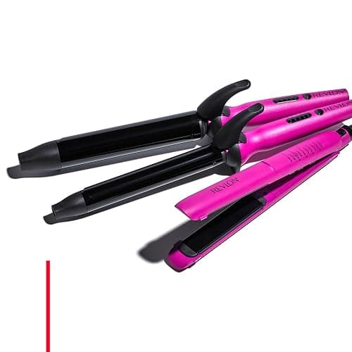 REVLON Easy Heat 1" Curling Iron with Extra-Long Barrel | Ceramic Tourmaline Barrel for More Shine, Less Damage, 5 Preset Temps by Hair Type, Dual Voltage for Travel thumbnail 7