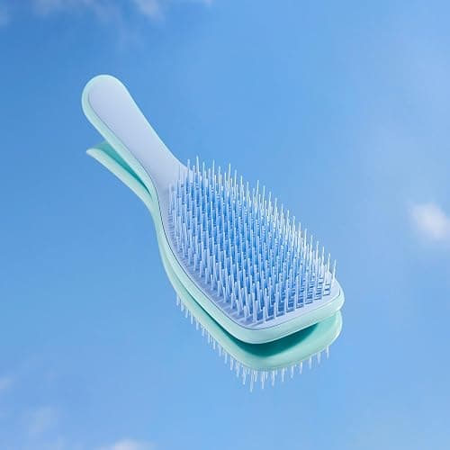 Tangle Teezer Ultimate Detangler Brush for Wet & Dry Hair, Eliminates Knots & Reduces Breakage for Straight to Wavy Hair Types, Denim Blues thumbnail 8