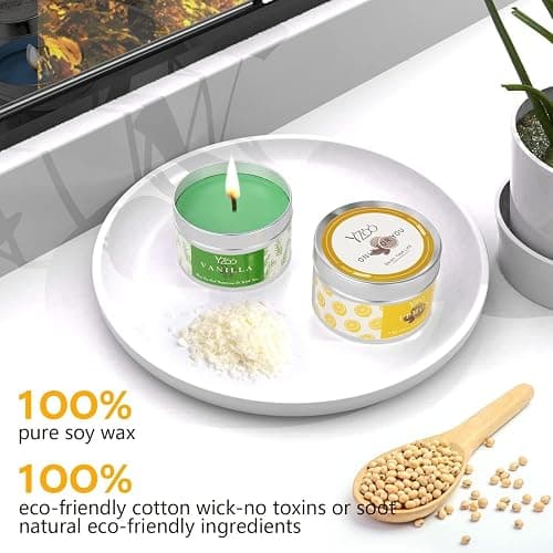 Complete Candle Making Kits for Adults Beginners, DIY Candle Making Supplies Include Soy Wax,Wax Melter,Scents,Dyes,Wicks,Wicks Sticker,Candle Tins & More-Full Candle Maker Set - Arts & Crafts Kits thumbnail 5