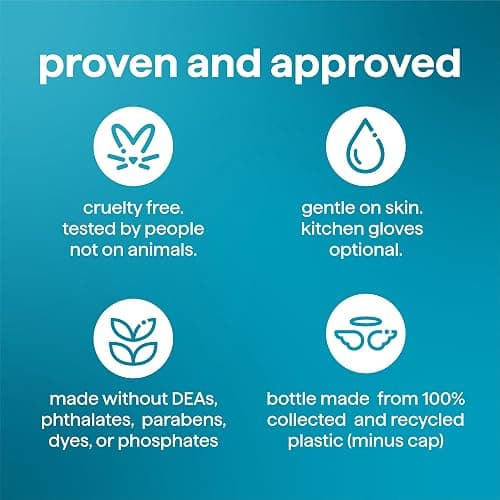 Method Super Shine Liquid Dish Soap Refill, Powered by Enzymes, Dewy Daze Scented, 48 fl oz thumbnail 8